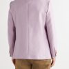 Macbeth Wool and Silk-Blend Blazer - BK Macbeth Wool and Silk-Blend Blazer - BK