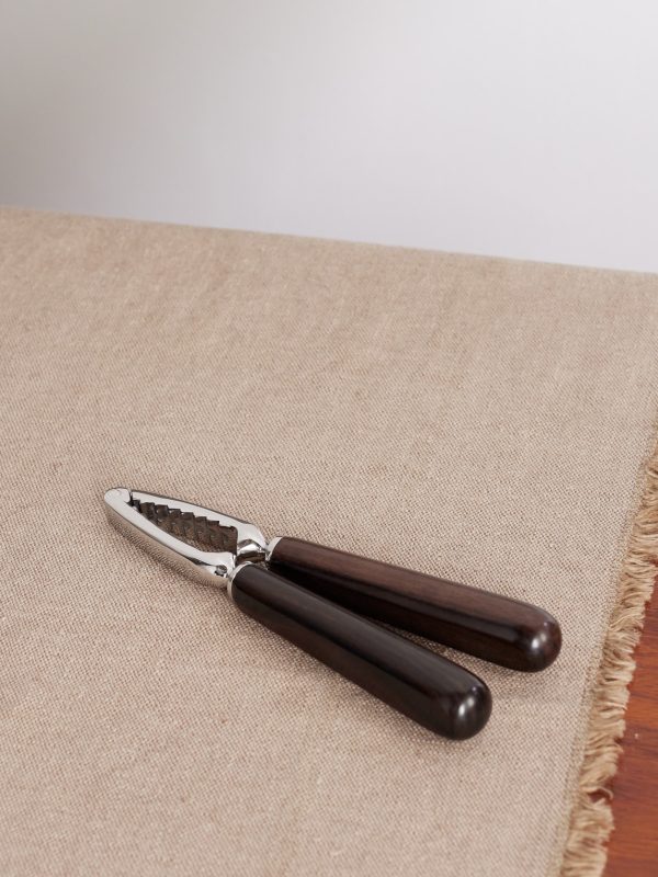 Stainless Steel and Ebony Nutcracker Stainless Steel and Ebony Nutcracker