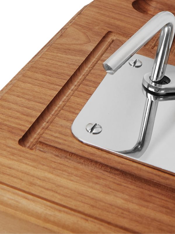 Stainless Steel and Walnut Oyster Set - E1 Stainless Steel and Walnut Oyster Set - E1
