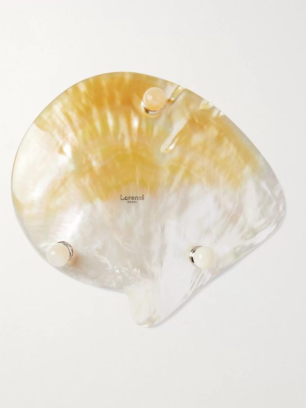 Mother-of-Pearl Caviar Serving Dish - BK Mother-of-Pearl Caviar Serving Dish - BK