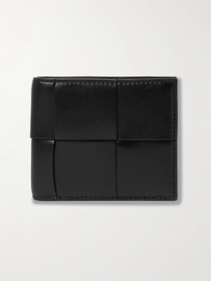 Cassette Intrecciato Leather Billfold Wallet Cassette Intrecciato Leather Billfold Wallet