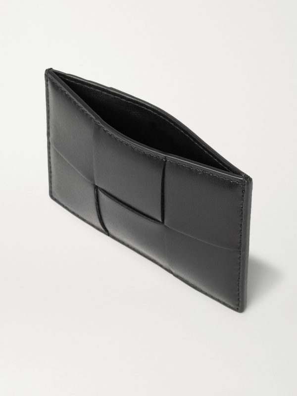 Intrecciato Leather Cardholder - E1 Intrecciato Leather Cardholder - E1