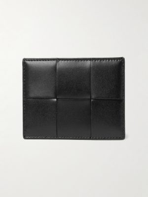 Intrecciato Leather Cardholder