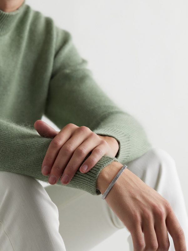 Macri White Gold Cuff - FR