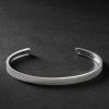 Macri White Gold Cuff