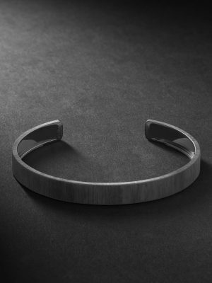 Macri Blackened White Gold Cuff Macri Blackened White Gold Cuff