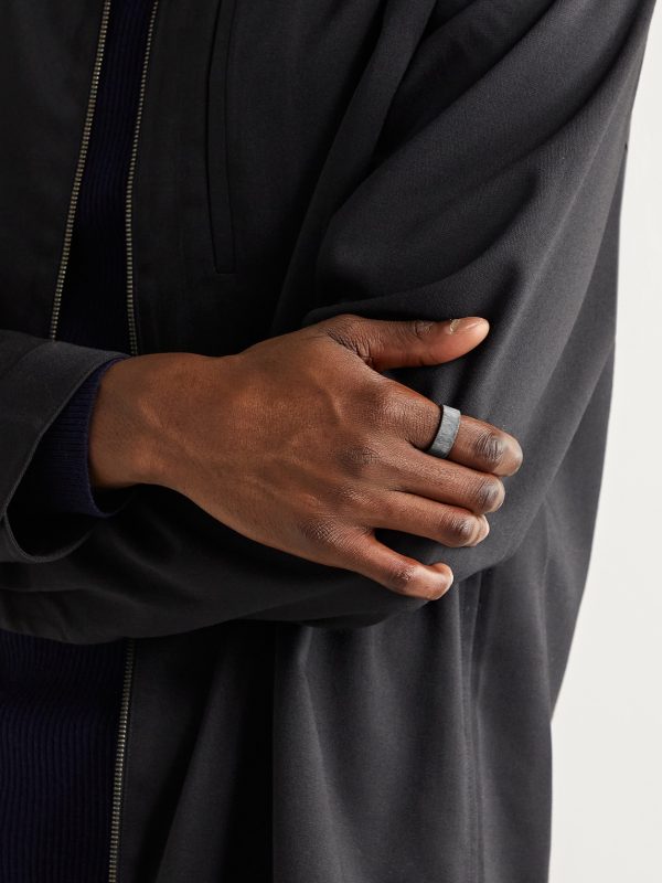 Macri Eternelle Blackened White Gold Ring - FR Macri Eternelle Blackened White Gold Ring - FR