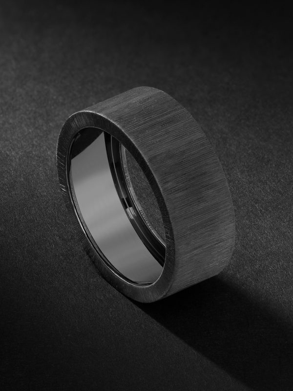 Macri Eternelle Blackened White Gold Ring Macri Eternelle Blackened White Gold Ring