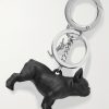 Silver-Tone and Resin Key Fob - BK Silver-Tone and Resin Key Fob - BK