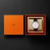 Arceau Automatic 40mm Stainless Steel and Alligator Watch, Ref. No. 055574WW00 - E3 Arceau Automatic 40mm Stainless Steel and Alligator Watch, Ref. No. 055574WW00 - E3