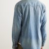 Denim Western Shirt - BK Denim Western Shirt - BK