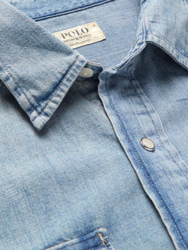 Denim Western Shirt - CU Denim Western Shirt - CU