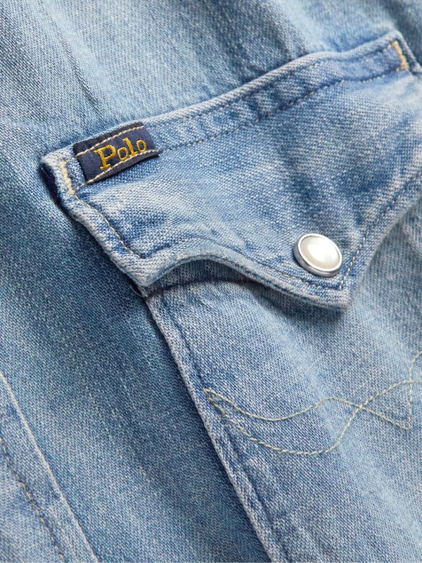 Denim Western Shirt - E1 Denim Western Shirt - E1