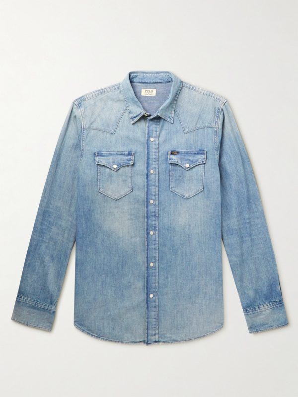 Denim Western Shirt Denim Western Shirt