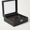 Roadster Full-Grain Vegan Leather Eight-Piece Watch Box - E1 Roadster Full-Grain Vegan Leather Eight-Piece Watch Box - E1