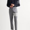 Button-Down Collar Striped Cotton-Flannel Shirt - OU Button-Down Collar Striped Cotton-Flannel Shirt - OU