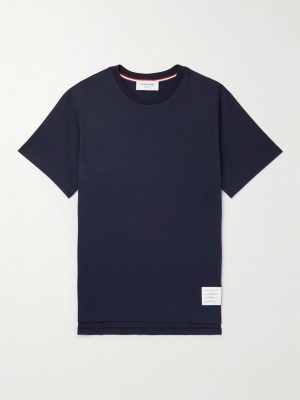 Logo-Appliquéd Cotton-Jersey T-Shirt