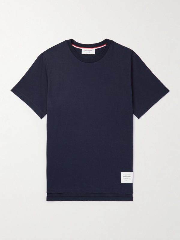 Logo-Appliquéd Cotton-Jersey T-Shirt Logo-Appliquéd Cotton-Jersey T-Shirt