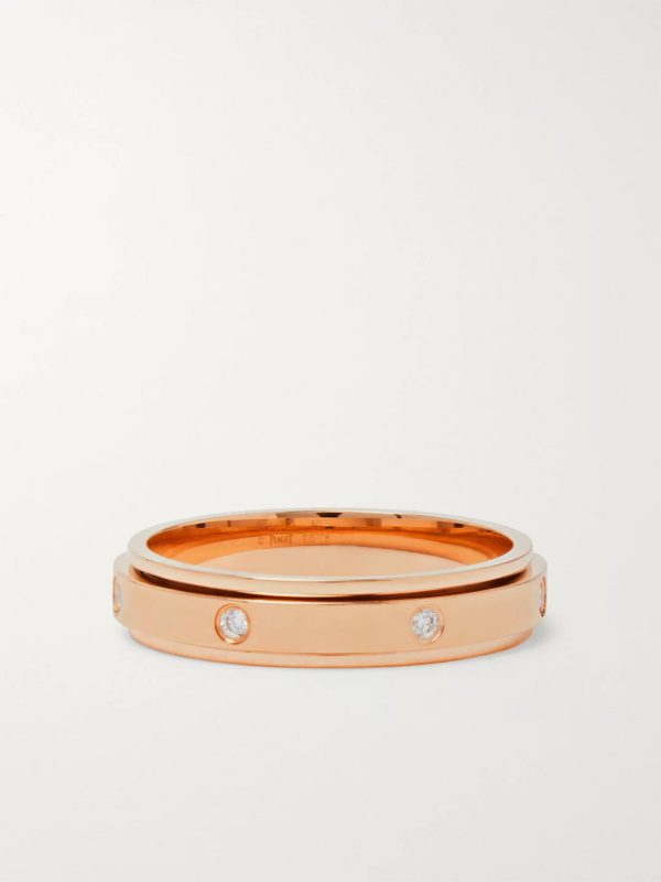 Possession 18-Karat Rose Gold Diamond Ring - BK