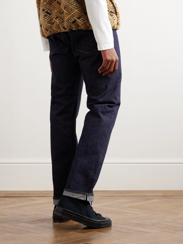 105 Selvedge Denim Jeans - BK 105 Selvedge Denim Jeans - BK