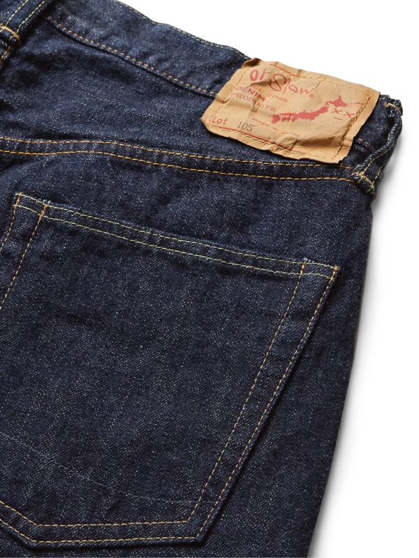 105 Selvedge Denim Jeans - CU 105 Selvedge Denim Jeans - CU