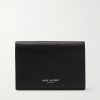 Pebble-Grain Leather Billfold Wallet