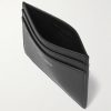Logo-Print Pebble-Grain Leather Cardholder - E1 Logo-Print Pebble-Grain Leather Cardholder - E1