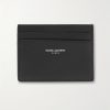 Logo-Print Pebble-Grain Leather Cardholder Logo-Print Pebble-Grain Leather Cardholder