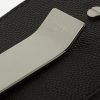 Pebble-Grain Leather Cardholder with Money Clip - CU Pebble-Grain Leather Cardholder with Money Clip - CU