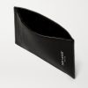 Pebble-Grain Leather Cardholder with Money Clip - E1 Pebble-Grain Leather Cardholder with Money Clip - E1