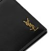 Logo-Appliquéd Leather Billfold Wallet with Money Clip - CU