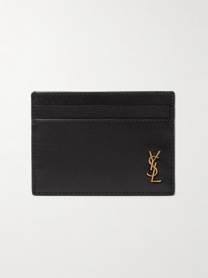 Logo-Appliquéd Leather Cardholder