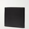 Logo-Appliquéd Leather Billfold Wallet - BK Logo-Appliquéd Leather Billfold Wallet - BK