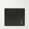 Logo-Appliquéd Leather Billfold Wallet Logo-Appliquéd Leather Billfold Wallet