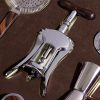Ebony, Leather and Stainless Steel Bar Set - CU Ebony, Leather and Stainless Steel Bar Set - CU