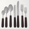 Ebony and Chrome Garden Tableware Set - FR