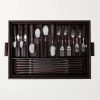Ebony and Chrome Garden Tableware Set