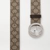 4cm Leather-Trimmed Monogrammed Coated-Canvas Belt - E1 4cm Leather-Trimmed Monogrammed Coated-Canvas Belt - E1