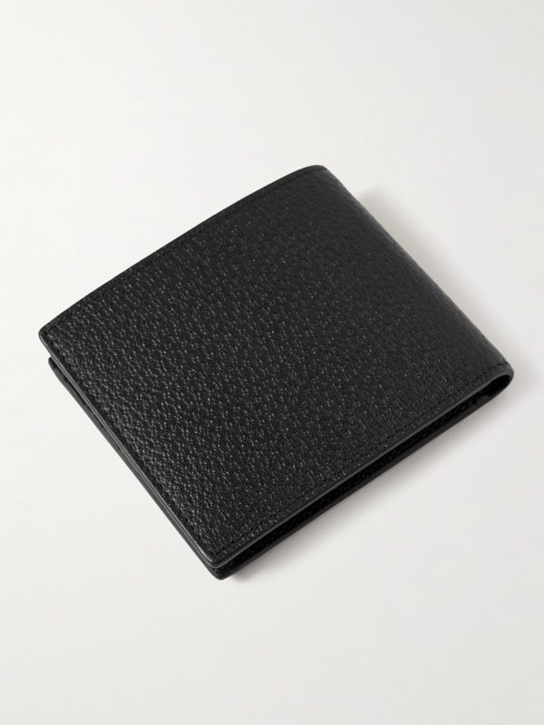 GG Marmont Full-Grain Leather Billfold Wallet - BK GG Marmont Full-Grain Leather Billfold Wallet - BK