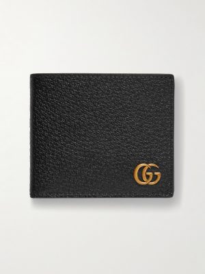 GG Marmont Full-Grain Leather Billfold Wallet