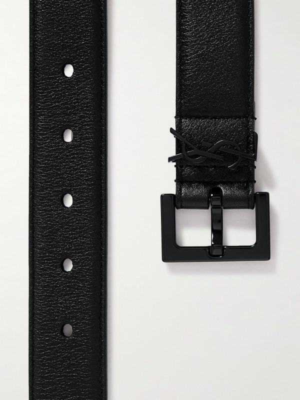 3cm Full-Grain Leather Belt - E1