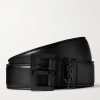 3cm Full-Grain Leather Belt