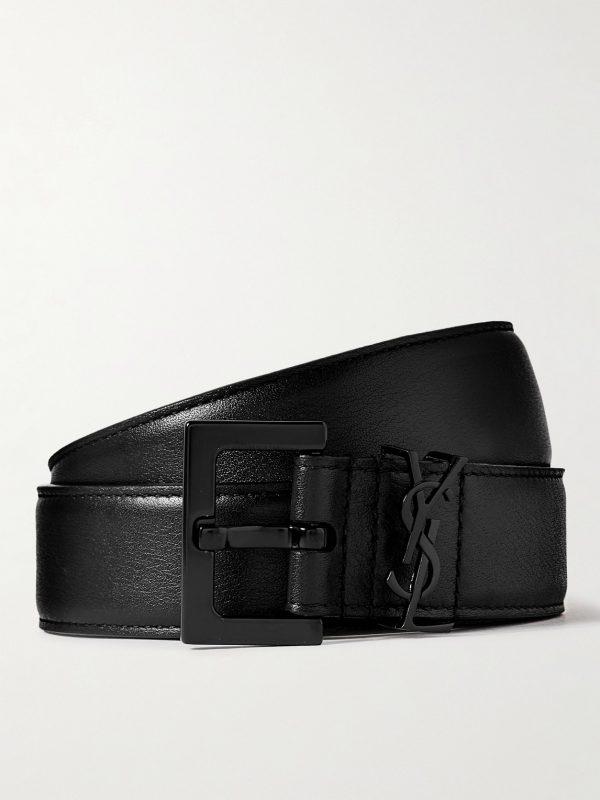 3cm Full-Grain Leather Belt