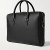 Full-Grain Leather Briefcase - BK Full-Grain Leather Briefcase - BK