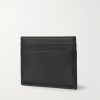 Logo-Appliquéd Leather Cardholder - BK Logo-Appliquéd Leather Cardholder - BK