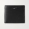 Pebble-Grain Leather Billfold Wallet