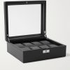 Viceroy Full-Grain Vegan Leather Eight-Piece Watch Box - E1 Viceroy Full-Grain Vegan Leather Eight-Piece Watch Box - E1