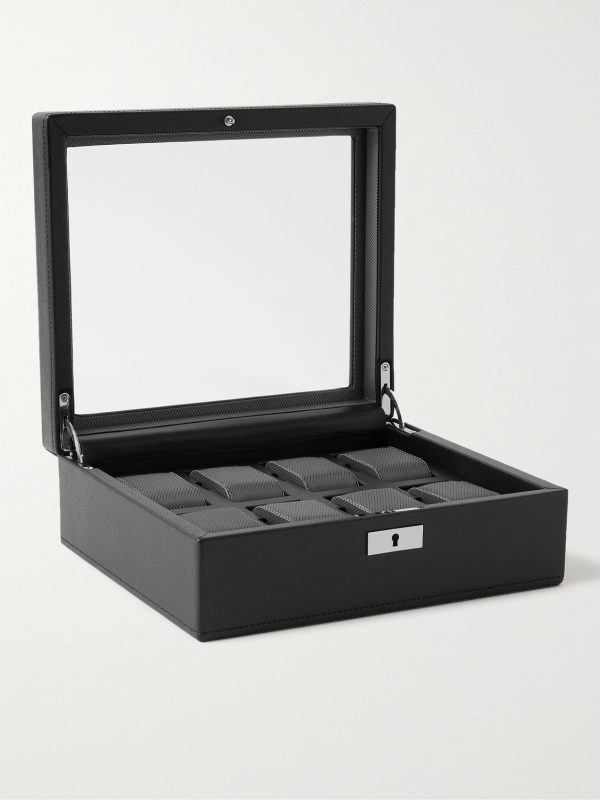 Viceroy Full-Grain Vegan Leather Eight-Piece Watch Box - E1 Viceroy Full-Grain Vegan Leather Eight-Piece Watch Box - E1