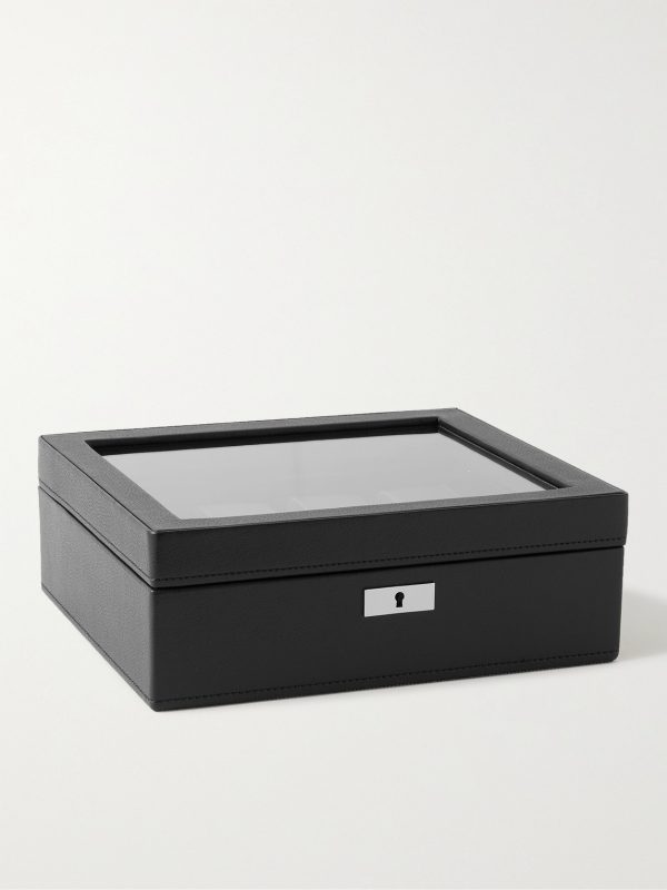 Viceroy Full-Grain Vegan Leather Eight-Piece Watch Box Viceroy Full-Grain Vegan Leather Eight-Piece Watch Box