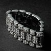 18-Karat Blackened Gold Diamond Ring - CU